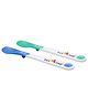 1st Step BPA Free Heat Sensitive Spoon Blue And Green - Pack Of 2