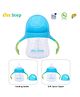 1st Step 2 Stage Cup With Silicone Nipple and Spout Blue - 150 ml