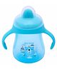 1st Step BPA Free Polypropylene Hard Spout Sipper With Twin Handles Blue - 250 ml