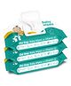 1st Step Baby Wet Wipes With Lid Pack Of 3 - 72 Pieces Each