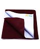 1st Step Dry Extra Absorbent Bed Protector Sheet Small - Maroon