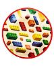 Party Anthem Building Blocks Paper Plate - Diameter 9 Inches pack of 20