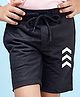 NUSYL Arrow Printed Shorts - Black