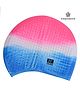 Uniquebuyin Silicone Universal Size Swimming Cap - Multicolor
