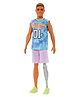 Barbie Ken Fashionistas Doll Blue & Purple- 30 cm