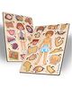 BitFeex Wooden Board Peg Big Body Part Puzzle - Multicolour