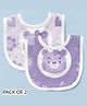 Right Gifting Feeding Bibs With Velcro Pack of 2 - Multicolour