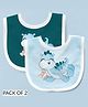 Right Gifting Feeding Bibs With Velcro Closure Pack of 2 - Multicolour
