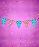 Right Gifting Sustainable Celebration Pennants Flag Banner - Multicolour