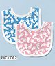 Right Gifting Feeding Bibs With Velcro Closure Pack of 2 - Multicolour