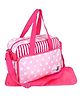PACKNBUY Classic Baby Diaper Bag with Changing Mat - Pink