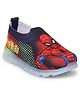 Toothless Spider Man Featured Casual Shoes - Red