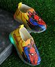 Toothless Spider Man Featured Casual Shoes - Yellow