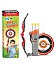 FunBlast Bow and Arrow Toy Set  Target Shooting Archery Toy Set  Orange