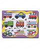FunBlast Learning Transport Puzzle Board Toy for Kids  Multicolor
