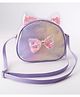Babyhug Sling Bag with Bow - Purple