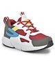 LIBERTY Abstract Design Sports Shoes - Maroon