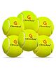 CLOVERBYTE Cricket Rubber Tennis Ball -Yellow
