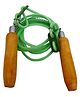 CLOVERBYTE Wooden Skipping Rope - May Vary in Colour