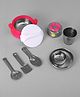 Sunny Stainless Steel Kitchen Set of 9 Pieces (Colour May Vary)