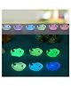 Chocozone Pack of 18 Luminous Dolphin Miniatures Garden Decoration Gifts Home Decor Garden Decor (Glow in The Dark)