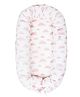 Masilo Organic Nestilo For Infant/Baby's Breathable and Soft Portable Bed, With absorbent liner, Lightweight, 0 to 8 Months - Cloud - Pink