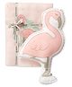 Masilo Organic cotton Gift Bedding Set For Infant/Baby's Nursery, Soft and comfortable, Handmade with love, Lightweight, 0 to 2 Years - Flamingo - Pink