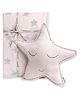 Masilo Organic cotton Gift Bedding Set For Infant/Baby's Nursery, Soft and comfortable, Handmade with love, Lightweight, 0 to 2 Years - Sleepy Stars - Pink