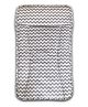 Masilo Organic Cotton reversible changing mat For Infant/Baby's Nursery With plastic coated side, Easy to wipe or clean, 0 to 1 Years - Chevron - Grey