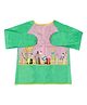 Passion Petals Kids Painting Apron Long Sleeves and 3 Pockets - Green