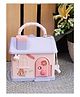 Passion Petals Home Money Saving Plastic Coin Bank with Lock -Pink