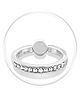KolorFish Transparent Phone Ring Stand Holder Mobile Phone Ring Holder Finger Grip 360 Degree Rotation Bling - Silver