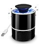 KolorFish Electric Mosquito Killer USB UV Lamp Bug Zappers No Noise No Radiation Insect Killer Flies Trap with Trap Lamp for Indoor Home - Black