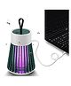 KolorFish Rechargeable Mosquito and Fly Killer Indoor Light with Hanging Loop Electric Killing Lamp Portable USB LED Trap for Home Bedroom Outdoor Camping (Hanging Lamp)