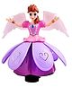 Zyamalox Angel Girl Dancing Doll Princess Musical 360 Degree Rotating Angel Girl Flashing Lights with Music Sound Toy for Kids (Multi Color)