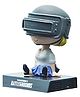 QUIRKMALL PUBG Diva Warrior Action Figure Limited Edition Bobblehead with Mobile Holder for Car Dashboard Office Desk & Study Table Multicolour - Height 12 cm