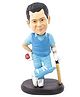 QUIRKMALL Sachin Tendulkar Car Decoration Bobblehead Action Figure - Blue