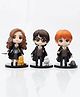 QUIRKMALL Harry Potter and Friends (Set of 3) with their Pets Action Figure Limited Edition - Multicolour