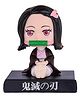 QUIRKMALL Nezuko Demon Slayer Phone Holder Car Decoration Bobblehead Action Figure - Multicolor