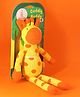 Shumee Giraffe Knitted Cuddly Buddy Plush Toy  Pack of 1 - Multicolor - Height - 37 cm 