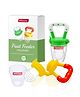 VParents  Silicone Food Nibbler with Extra Mesh Soft Pacifier Pack of 2 - Assorted colour