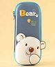 VELLIQUE  Cartoon Bear Blue Pencil Pouch - Blue