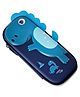 VELLIQUE Dino Theme 3D EVA Pencil Pouch - Blue
