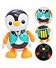 VELLIQUE Swinging Penguin Electric Light Dancing Singing Toy (Color May Vary)
