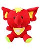 Toyshine Happy Appu Elephant Soft Toy Red - Height 25 cm
