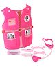Barbie I Can Be Doctor Generic Doctor Set of 7 with Role Play Jacket (Colour May Vary)