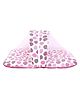 Toddylon Baby Mattress with Mosquito Net Cot Bedding Set - Pink