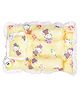 Toddylon Baby Bedding Set New Born Mattress Gaddi With Pillow & Bolsters - Yellow
