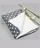 BABYZONE Star Printed Mid Weight AC Blanket Cum Mild Winter Blanket - Grey