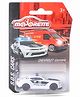 Majorette Die Cast Chevrolet Camaro Police Free Wheel Toy Car - White